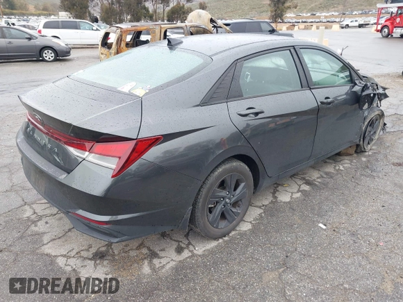 2023 Hyundai Elantra SEL with VIN 5NPLM4AG4PH102824, listed as a IAAI auction lot 41808745 with 28,758 mi miles and . Bid and sale history available at DreamBid. Image 4.