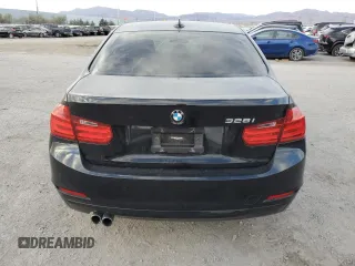 2015 BMW 3 Series 328i with VIN WBA3A5C52FF608412, listed as a Copart auction lot 46301705 with 51,070 mi miles and Salvage Title. Bid and sale history available at carsss.com. Image 6.