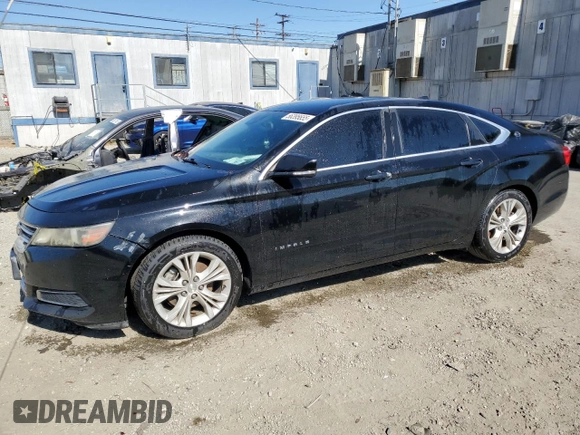 2014 Chevrolet Impala LT with VIN 2G1115SL2E9245975, listed as a Copart auction lot 56395655 with Not Provided miles and Clean Title. Bid and sale history available at DreamBid. Image 1.