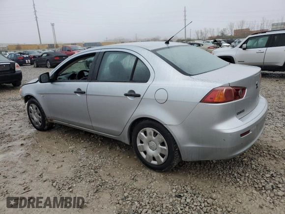 2009 Mitsubishi Lancer DE with VIN JA3AU16UX9U000388, listed as a Copart auction lot 81074024 with 186,003 mi miles and Salvage Title. Bid and sale history available at carsss.com. Image 2.