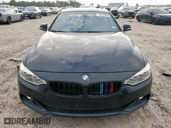 2014 BMW 4 Series 428i with VIN WBA3N7C52EK221073, listed as a Copart auction lot 63798085 with 101,862 mi miles and Salvage title. Bid and sale history available at DreamBid. Image 5.