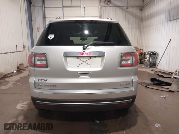 2015 GMC Acadia SLE with VIN 1GKKVPKD9FJ173476, listed as a IAAI auction lot 42146842 with 176,483 mi miles and . Bid and sale history available at DreamBid. Image 16.