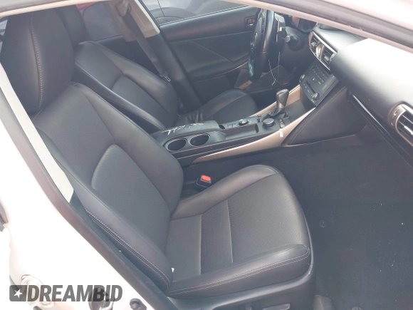 2016 Lexus IS 200t with VIN JTHBA1D21G5035407, listed as a IAAI auction lot 42149743 with 94,597 mi miles and . Bid and sale history available at DreamBid. Image 5.