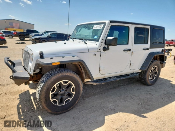 2012 Jeep Wrangler Unlimited Sport with VIN 1C4BJWDG9CL187421, listed as a Copart auction lot 61411145 with 140,390 mi miles and Clean title. Bid and sale history available at DreamBid. Image 1.