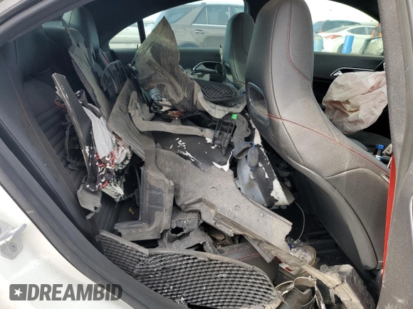2015 Mercedes-Benz CLA 250 with VIN WDDSJ4EB4FN165302, listed as a Copart auction lot 41458985 with 78,956 mi miles and Salvage Title. Bid and sale history available at DreamBid. Image 12.
