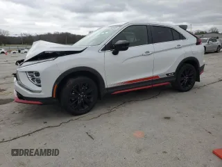 2023 Mitsubishi Eclipse Cross LE z VIN JA4ATVAA6PZ037635, wystawiony jako Copart lot #49982605 z przebiegiem 68 093 mil mil oraz Szkoda całkowita • Salvage title. Historia ofert i sprzedaży dostępna na DreamBid. Obrazek 1.