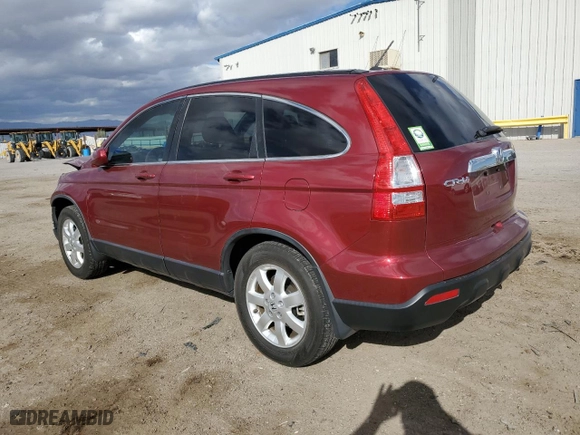 2007 Honda CR-V EX-L with VIN JHLRE48797C046200, listed as a Copart auction lot 48837775 with 43,679 mi miles and Salvage Title. Bid and sale history available at carsss.com. Image 2.