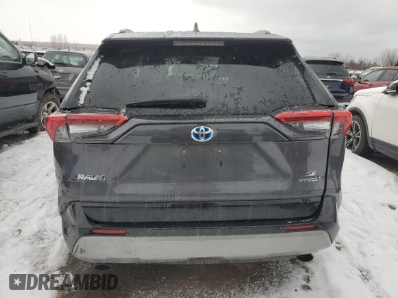 2022 Toyota RAV4 with VIN 2T34WRFV7NW142811, listed as a Copart auction lot 86429724 with 57,244 mi miles and Salvage title. Bid and sale history available at DreamBid. Image 6.