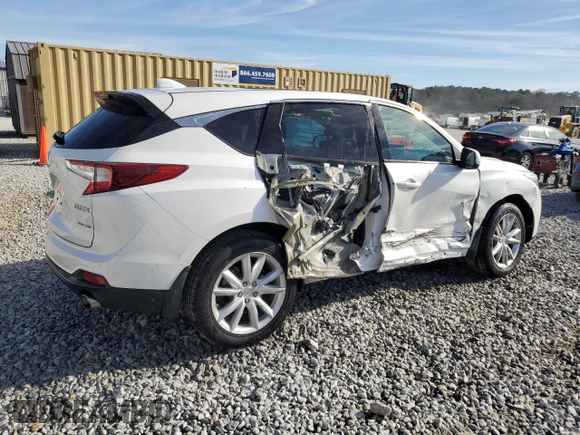 2020 Acura RDX with VIN 5J8TC2H30LL009042, listed as a Copart auction lot 49696165 with 64,667 mi miles and Salvage Title. Bid and sale history available at carsss.com. Image 3.