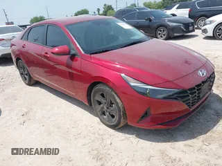 2023 Hyundai Elantra SEL with VIN KMHLM4AG1PU587070, listed as a IAAI auction lot 41941839 with 27,194 mi miles and . Bid and sale history available at DreamBid. Image 1.