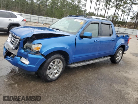 2010 Ford Explorer Sport Trac Limited z VIN 1FMEU3DE8AUF07008, wystawiony jako Copart lot #89117075 z przebiegiem 204 827 mil mil oraz Szkoda całkowita • Salvage title. Historia ofert i sprzedaży dostępna na DreamBid. Obrazek 1.