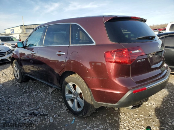 2010 Acura MDX with VIN 2HNYD2H21AH517677, listed as a Copart auction lot 83478934 with 188,854 mi miles and Salvage Title. Bid and sale history available at carsss.com. Image 2.