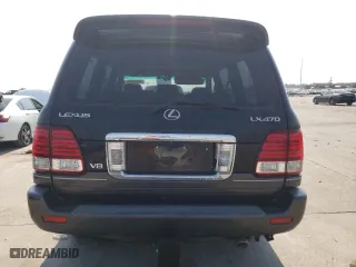 2007 Lexus LX 470 with VIN JTJHT00W774022270, listed as a Copart auction lot 76080954 with 175,087 mi miles and Clean Title. Bid and sale history available at carsss.com. Image 6.