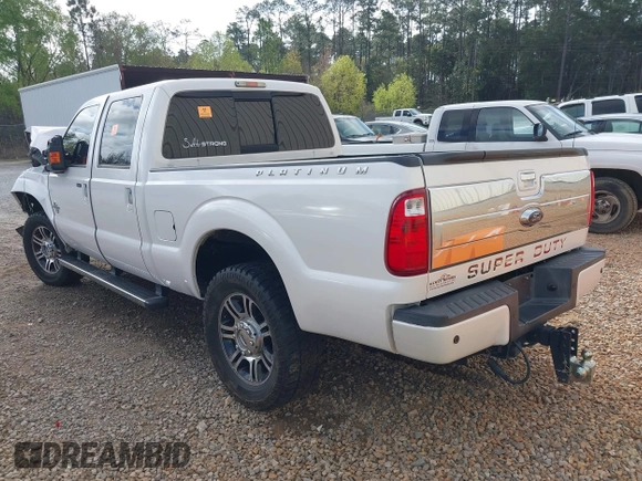 2015 Ford F-250 Lariat with VIN 1FT7W2BT1FEC76120, listed as a IAAI auction lot 41825267 with Not provided miles and . Bid and sale history available at DreamBid. Image 3.