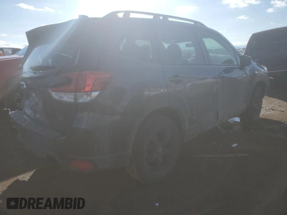 2022 Subaru Forester Wilderness with VIN JF2SKALC0NH488682, listed as a Copart auction lot 46523635 with 25,861 mi miles and Salvage Title. Bid and sale history available at carsss.com. Image 3.
