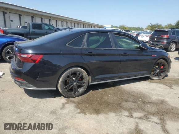 2022 Volkswagen Jetta GLI Autobahn with VIN 3VW2T7BU1NM007419, listed as a Copart auction lot 73514254 with 53,927 mi miles and Salvage title. Bid and sale history available at DreamBid. Image 3.