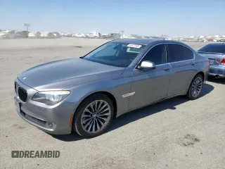2011 BMW 7 Series 750i with VIN WBAKA8C58BCY37122, listed as a Copart auction lot 64401965 with 144,438 mi miles and Clean title. Bid and sale history available at DreamBid. Image 1.
