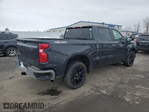2024 Chevrolet Silverado 1500 LT with VIN 1GCPDKEK2RZ111943, listed as a Copart auction lot 46296655 with 39,474 mi miles and Salvage Title. Bid and sale history available at DreamBid. Image 3.