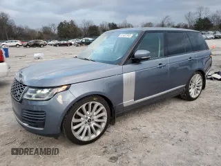 2021 Land Rover Range Rover P525 Westminster z VIN SALGS2SE8MA439422, wystawiony jako Copart lot #41407345 z przebiegiem 45 928 mil mil oraz Czysty tytuł • Clean title. Historia ofert i sprzedaży dostępna na DreamBid. Obrazek 1.