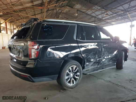 2024 Chevrolet Tahoe LT with VIN 1GNSKNKD9RR116359, listed as a Copart auction lot 80519004 with 10,275 mi miles and Salvage Title. Bid and sale history available at carsss.com. Image 3.