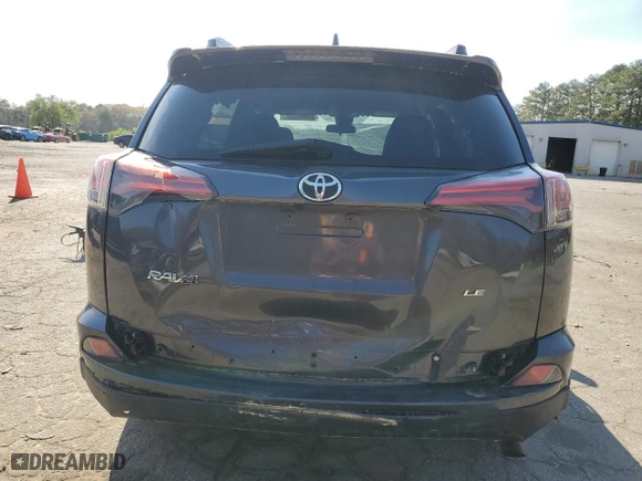 2017 Toyota RAV4 LE with VIN 2T3ZFREVXHW372547, listed as a Copart auction lot 51115895 with 155,158 mi miles and Salvage Title. Bid and sale history available at carsss.com. Image 6.
