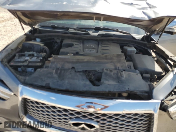 2021 Infiniti QX80 SENSORY with VIN JN8AZ2BC6M9475879, listed as a Copart auction lot 70437604 with 0 mi miles and Salvage Title. Bid and sale history available at carsss.com. Image 13.