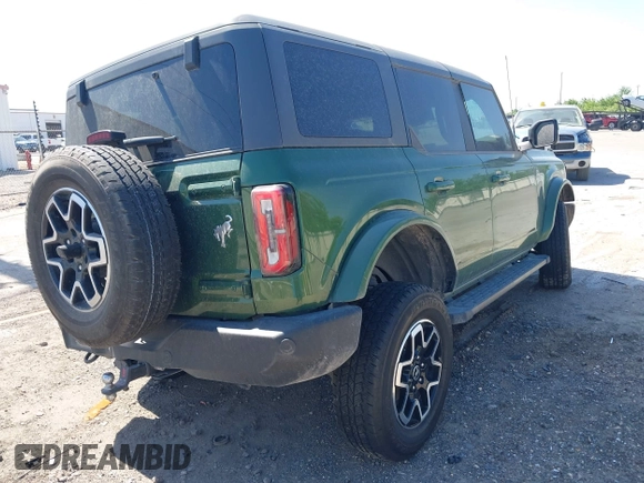 2023 Ford Bronco z VIN 1FMEE5BP5PLB89313, wystawiony jako IAAI lot #41793440 z przebiegiem 40 903 mil mil oraz . Historia ofert i sprzedaży dostępna na DreamBid. Obrazek 4.