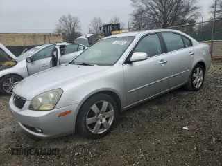 2007 Kia Optima EX with VIN KNAGE124X75120601, listed as a Copart auction lot 83358924 with 168,546 mi miles and Clean Title. Bid and sale history available at carsss.com. Image 1.