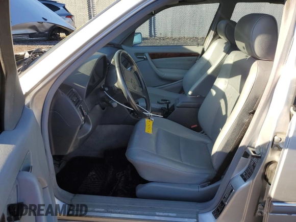 1999 Mercedes-Benz C 230/260/280/320 with VIN WDBHA24GXXA801766, listed as a Copart auction lot 42982255 with 146,774 mi miles and Salvage Title. Bid and sale history available at carsss.com. Image 7.