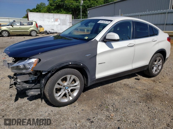2015 BMW X4 xDrive28i with VIN 5UXXW3C57F0M88277, listed as a Copart auction lot 61388634 with 110,962 mi miles and Salvage title. Bid and sale history available at DreamBid. Image 1.