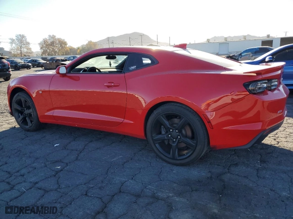 2019 Chevrolet Camaro 1SS with VIN 1G1FE1R70K0126632, listed as a Copart auction lot 87311024 with 25,851 mi miles and Salvage Title. Bid and sale history available at carsss.com. Image 2.