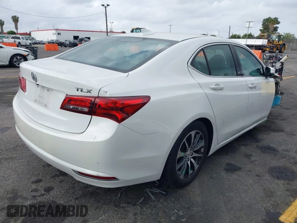 2017 Acura TLX Technology with VIN 19UUB1F54HA001647, listed as a IAAI auction lot 42130284 with 72,488 mi miles and . Bid and sale history available at carsss.com. Image 4.