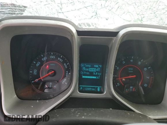 2014 Chevrolet Camaro LT with VIN 2G1FB3D31E9293276, listed as a Copart auction lot 84773184 with 120,051 mi miles and Salvage title. Bid and sale history available at DreamBid. Image 9.