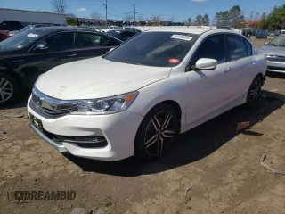 2016 Honda Accord Sport with VIN 1HGCR2F51GA181892, listed as a Copart auction lot 49445055 with 83,213 mi miles and Non repairable. Bid and sale history available at DreamBid. Image 1.