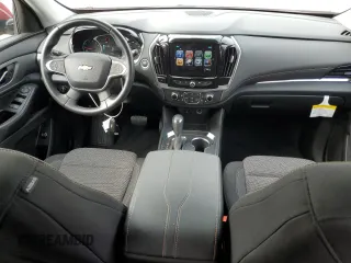 2019 Chevrolet Traverse LT Cloth z VIN 1GNEVGKW8KJ233307, wystawiony jako Copart lot #59176445 z przebiegiem 82 629 mil mil oraz Szkoda całkowita • Salvage title. Historia ofert i sprzedaży dostępna na DreamBid. Obrazek 8.