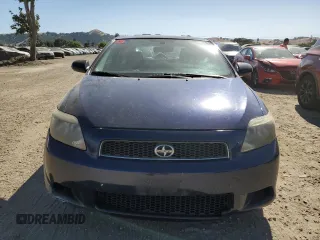 2007 Scion tC Spec with VIN JTKDE177770197361, listed as a Copart auction lot 58357585 with 224,667 mi miles and Salvage title. Bid and sale history available at DreamBid. Image 5.