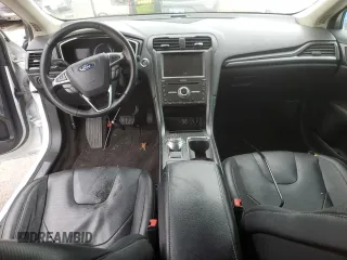 2019 Ford Fusion Titanium with VIN 3FA6P0RU5KR179916, listed as a Copart auction lot 58552525 with 110,035 mi miles and Clean title. Bid and sale history available at DreamBid. Image 8.