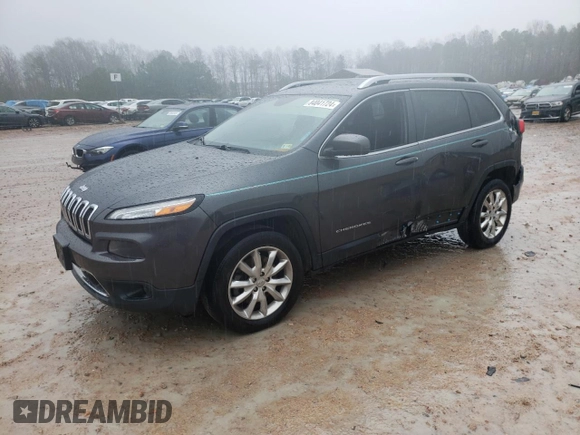 2016 Jeep Cherokee Limited с VIN 1C4PJMDSXGW115422, выставлен на аукционе Copart как лот 84041724 с пробегом 149 168 миль миль и Списание • Salvage title. История ставок и продаж доступна на DreamBid. Изображение 1.