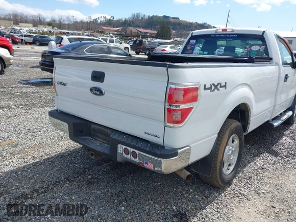 2012 Ford F-150 XL with VIN 1FTNF1EF5CKE16996, listed as a IAAI auction lot 41723210 with 109,230 mi miles and . Bid and sale history available at DreamBid. Image 4.