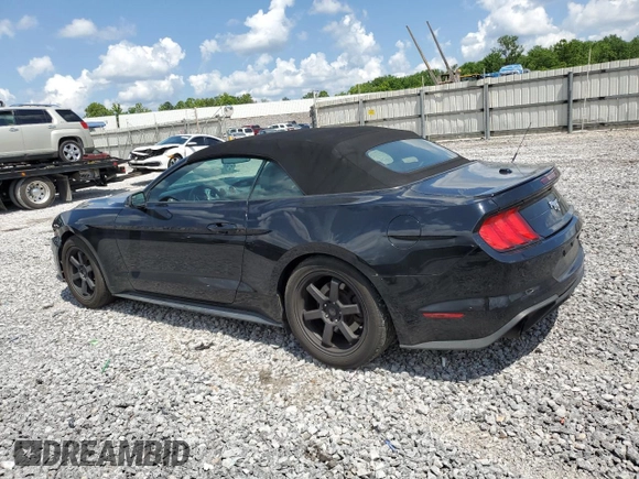2018 Ford Mustang EcoBoost Premium with VIN 1FATP8UHXJ5111074, listed as a Copart auction lot 55725235 with 93,154 mi miles and Salvage title. Bid and sale history available at DreamBid. Image 2.