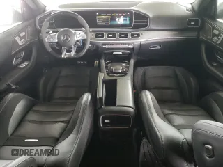 2022 Mercedes-Benz GLE 53 AMG with VIN 4JGFD6BBXNA787133, listed as a Copart auction lot 55322535 with 50,270 mi miles and Salvage title. Bid and sale history available at DreamBid. Image 8.