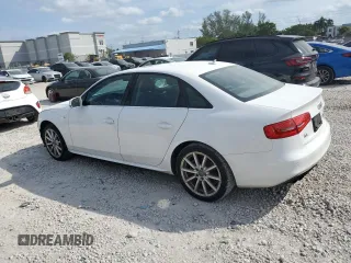 2014 Audi A4 Premium Plus with VIN WAUFFAFL6EN018400, listed as a Copart auction lot 76251094 with 104,113 mi miles and Salvage Title. Bid and sale history available at carsss.com. Image 2.