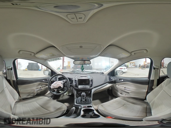 2014 Ford Escape SE with VIN 1FMCU0GX1EUC46426, listed as a Copart auction lot 48852465 with 0 mi miles and Salvage Title. Bid and sale history available at carsss.com. Image 14.