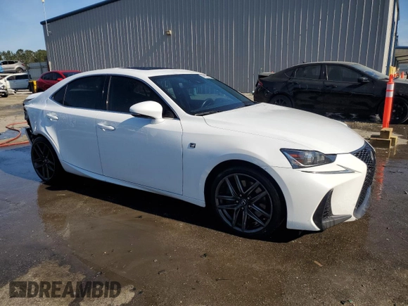 2018 Lexus IS 300 with VIN JTHBA1D29J5065780, listed as a Copart auction lot 49172635 with 129,920 mi miles and Salvage Title. Bid and sale history available at DreamBid. Image 4.