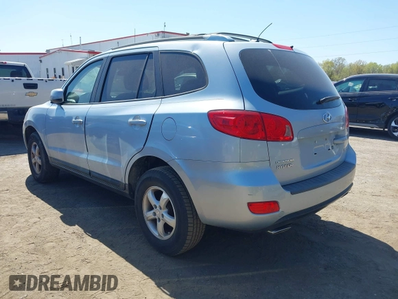 2007 Hyundai Santa Fe GLS with VIN 5NMSG13DX7H055249, listed as a IAAI auction lot 42065670 with 125,203 mi miles and . Bid and sale history available at DreamBid. Image 3.