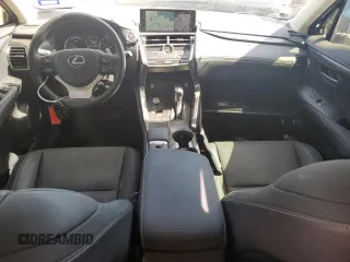 2021 Lexus NX 300h with VIN JTJGJRDZ6M5013303, listed as a Copart auction lot 58749335 with 25,676 mi miles and Salvage title. Bid and sale history available at DreamBid. Image 8.