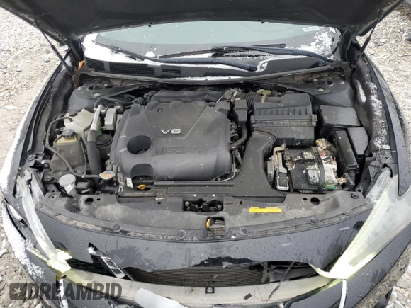2017 Nissan Maxima SV with VIN 1N4AA6AP0HC383938, listed as a Copart auction lot 50135285 with 162,397 mi miles and Salvage Title. Bid and sale history available at DreamBid. Image 12.