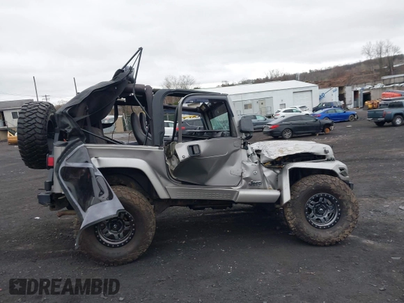 2001 Jeep Wrangler Sport with VIN 1J4FA49S41P355646, listed as a IAAI auction lot 41937746 with 160,634 mi miles. Bid and sale history available at carsss.com. Image 13.