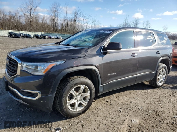 2017 GMC Acadia SLE with VIN 1GKKNRLA7HZ241424, listed as a Copart auction lot 50952505 with 142,860 mi miles and Salvage title. Bid and sale history available at DreamBid. Image 1.