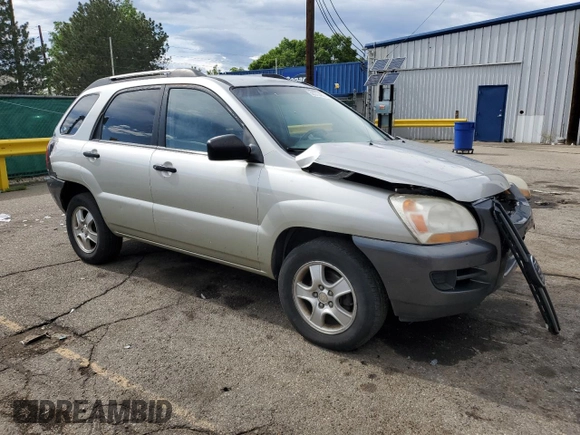 2006 Kia Sportage LX z VIN KNDJF724667293852, wystawiony jako Copart lot #58573485 z przebiegiem 212 470 mil mil oraz Szkoda całkowita • Salvage title. Historia ofert i sprzedaży dostępna na DreamBid. Obrazek 4.